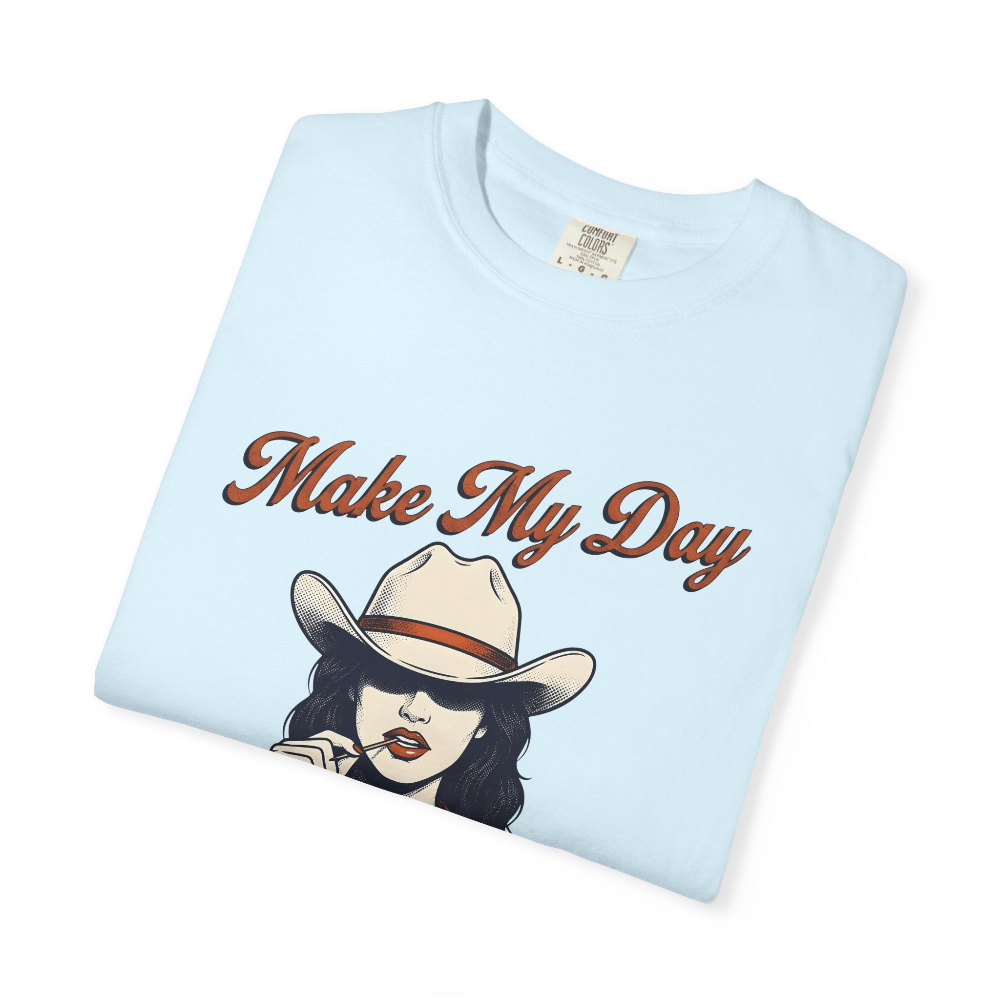 Cowgirl Print Shirt Cowgirl Cowboy Gift Women Distressed Tee Western Tee Rodeo Fan Vintage Tshirt Cowboy Graphic Classic Western Hat Tshirt