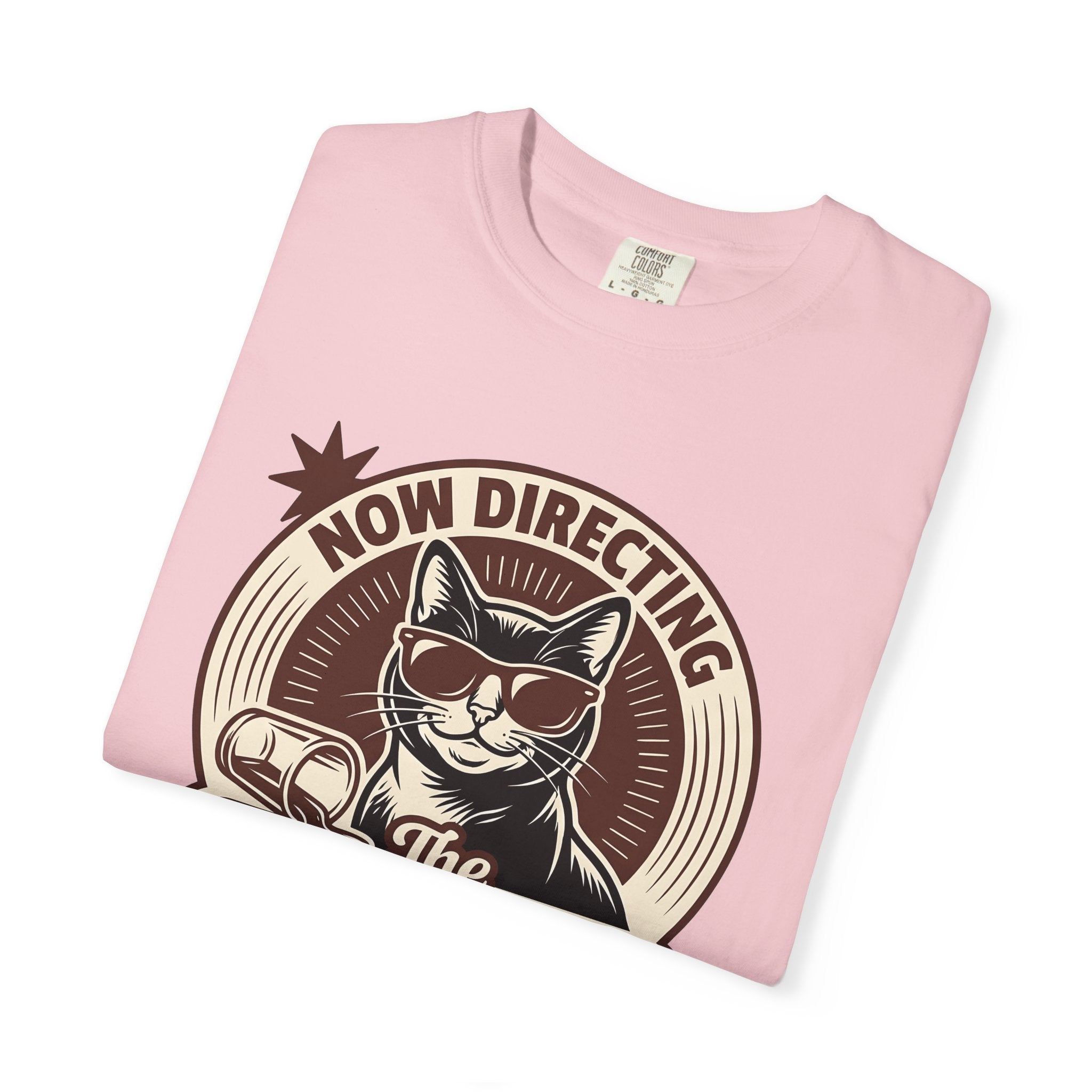 Cat Shades Shirt Funny Pets Gift Women Classic Tee Cat Sunglasses T-Shirt Humor Fan Retro Tshirt Animal Graphic Pop Art Tipped Cup Tshirt
