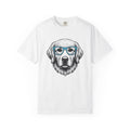 Golden Retriever Shirt Dog Pets Gift Women Hand Drawn Tee Retriever T-Shirt Dog Fan Puppy Tshirt Animal Graphic Vintage Glasses Tshirt