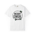 Twine Wreath Shirt Christmas Country Gift Women Cabin Tee Wreath T-Shirt Xmas Fan Rustic Tshirt Rustic Graphic Shabby Chic Mistletoe Tshirt