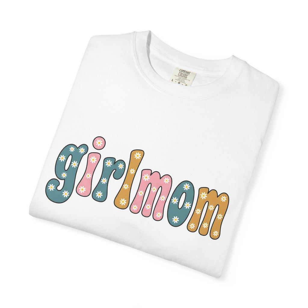 Flower Lettering Shirt Mom Relatives Gift Women Whimsical Tee Typography T-Shirt Motherhood Fan Handlettered Tshirt Family Graphic Vintage