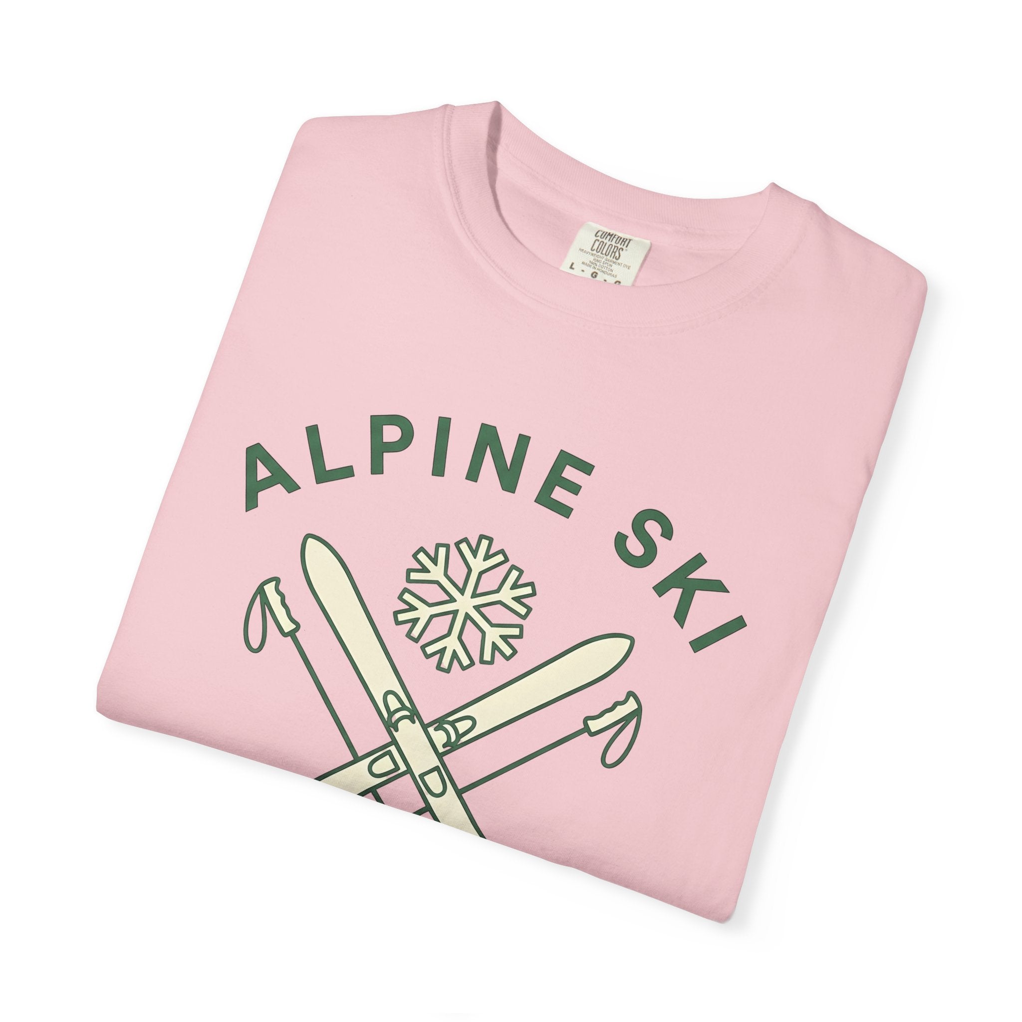 Ski Equipment Shirt Skiing Winter Gift Women Minimalist Tee Ski Gear T-Shirt Snowboarder Enthusiast Simple Tshirt Cold Weather Graphic