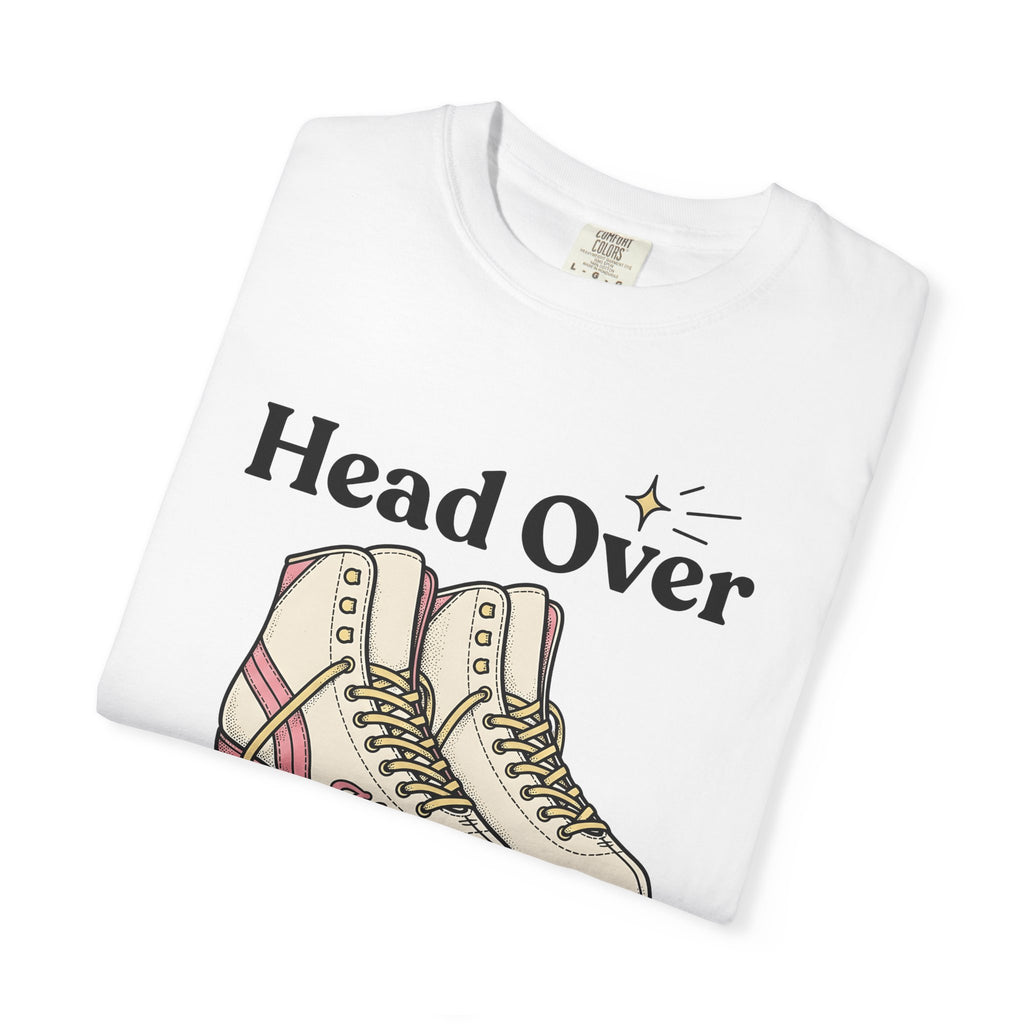 Roller Skates Shirt St Valentine's Day Skating Gift Women Vintage Tee Skate T-Shirt Valentine Fan Retro Tee Skating Graphic Retro Heart