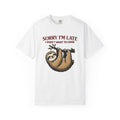 Sloth Branch Shirt Sloth Comedy Gift Women Doodle Tee Sloth T-Shirt Sloth Fan Cartoon Tshirt Humor Graphic Classic Tree Tshirt