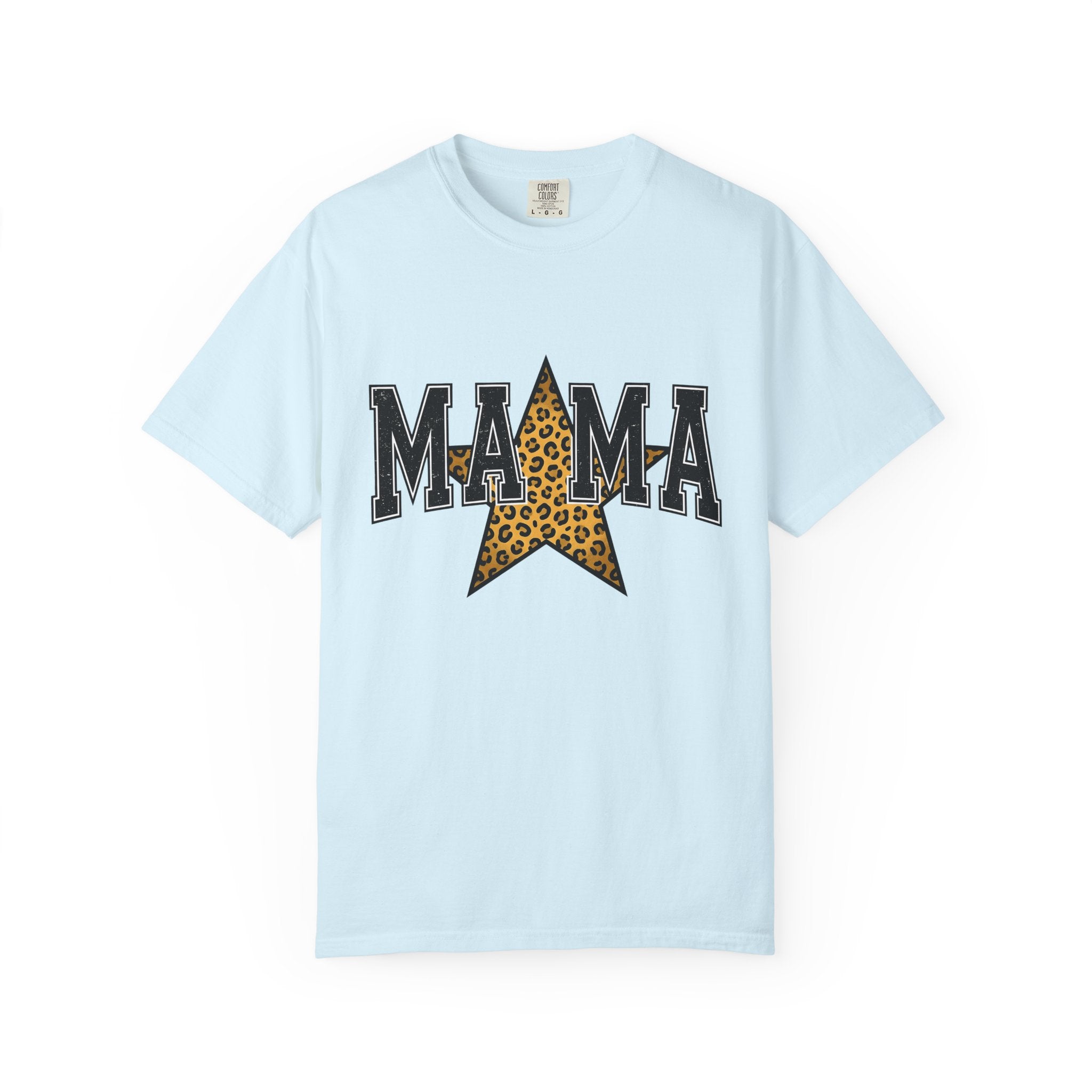 Cheetah Star Shirt Moms Feline Gift Women Modern Tee Leopard T-Shirt Mother Fan Cat Graphic Vintage Wild Print Tshirt