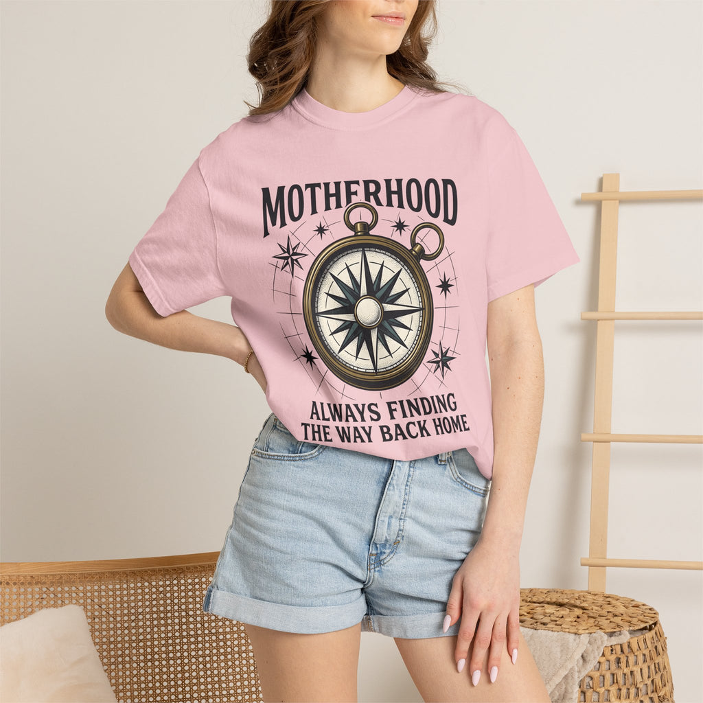 Compass Design Shirt Mom Relatives Gift Women Antique Tee Navigation T-Shirt Mother Fan Vintage Tshirt Family Graphic Doodle Nautical Star