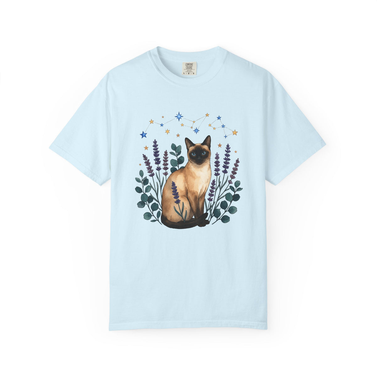 Siamese Cat Shirt Cat Astrology Unisex Gift Watercolor Tee Cat T-Shirt Cat Fan