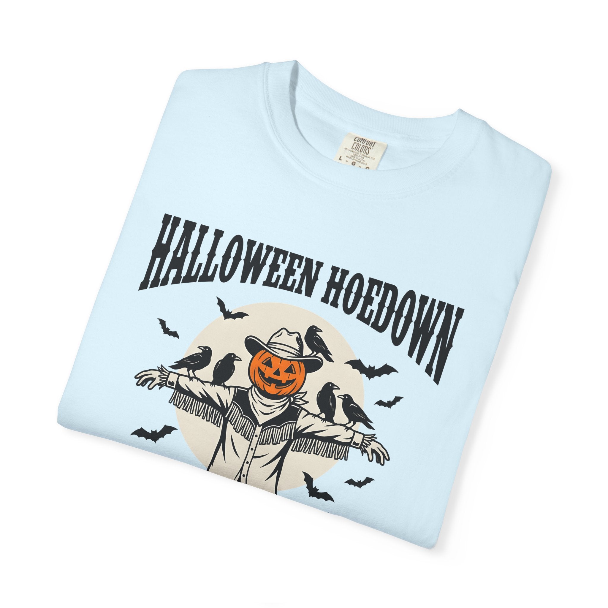 Harvest Scarecrow Shirt Halloween Cowboy Gift Women Antique Tee Scarecrows T-Shirt Halloween Fan Vintage Tshirt Rodeo Graphic Classic Flying