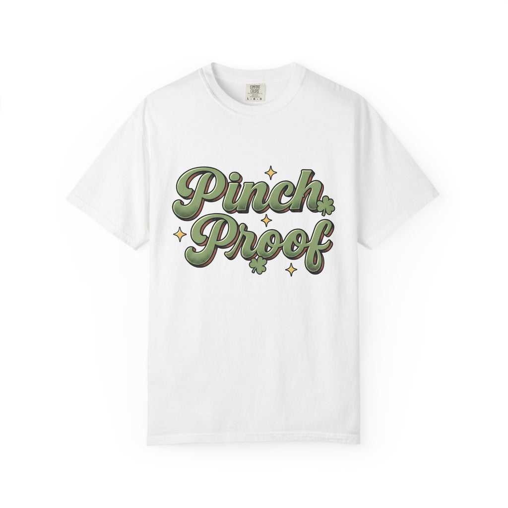 Clover Design Shirt St. Patrick's Day Seasonal Gift Women Classic Tee Shamrock T-Shirt Luck Fan Vintage Tshirt Holiday Graphic Distressed