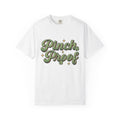Clover Design Shirt St. Patrick's Day Seasonal Gift Women Classic Tee Shamrock T-Shirt Luck Fan Vintage Tshirt Holiday Graphic Distressed