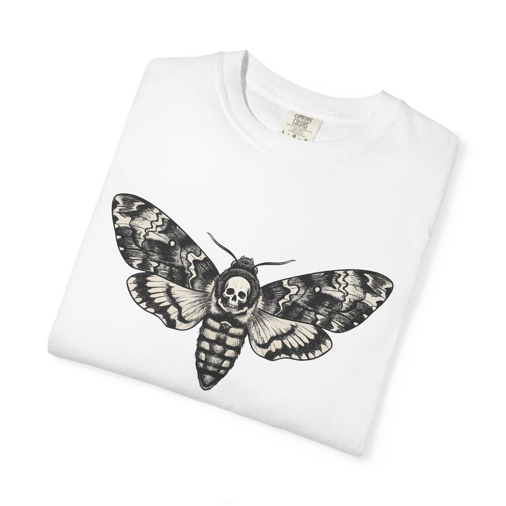 Death Insect Shirt Boho Chic Mysticism Gift Women Spooky Tee Beetle T-Shirt Bohemian Enthusiast Horror Tshirt Occult Graphic Antique