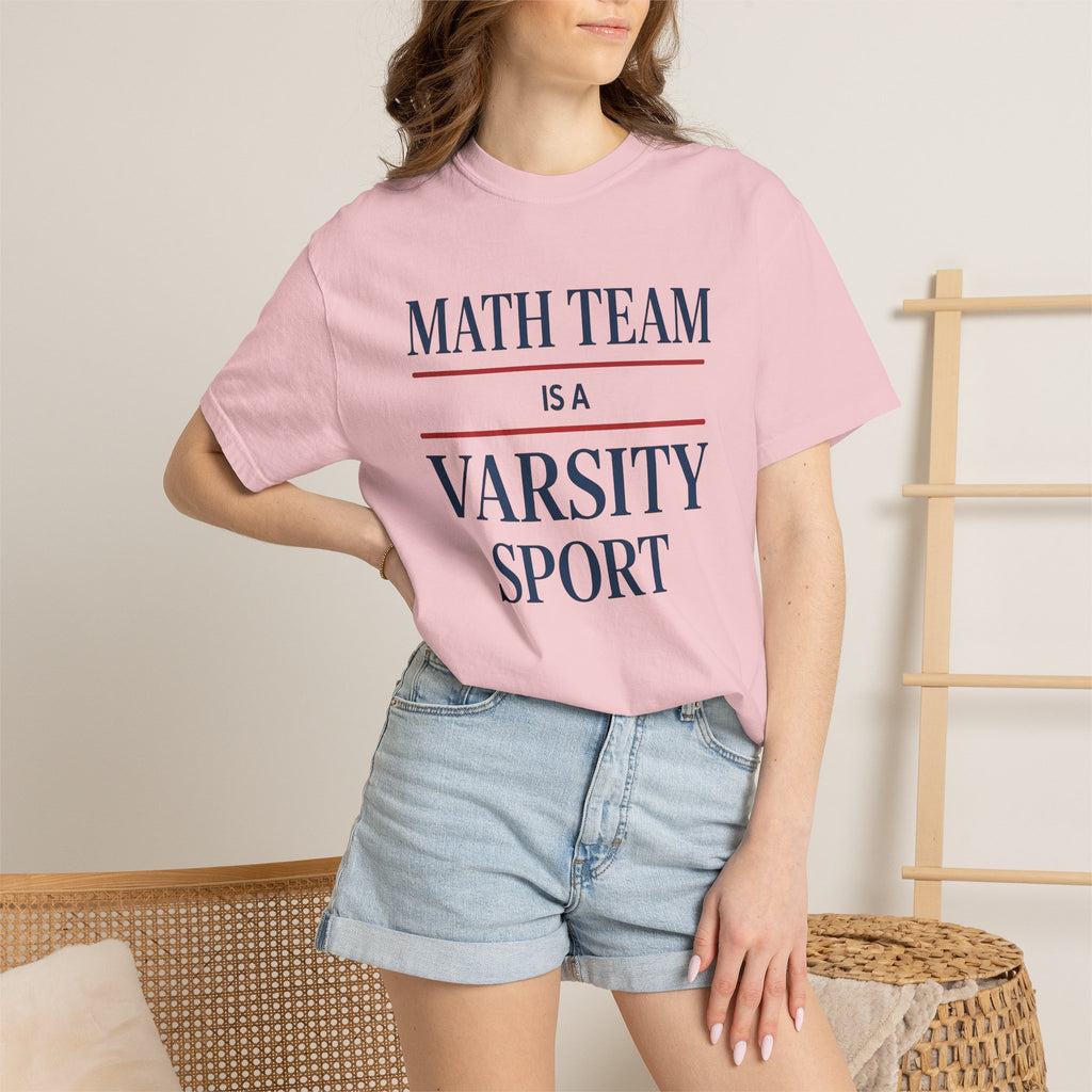 Math Squad Design Shirt Teachers Classroom Gift Women Strong Tee Mathematics T-Shirt Educator Enthusiast Bold Tshirt School Graphic Retro