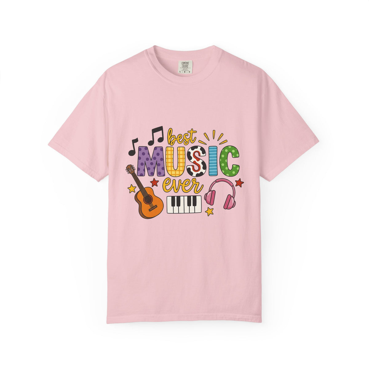 Musical Instruments Shirt Music Teacher Artist Unisex Gift Comic Tee Guitar