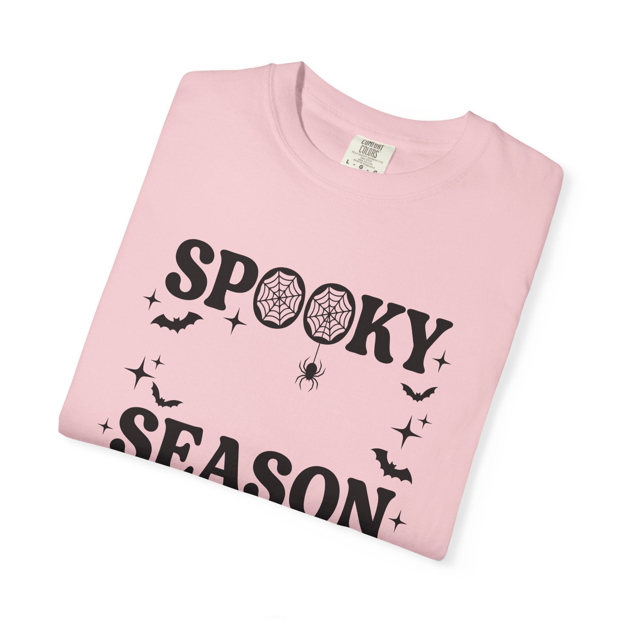 Spiderweb Bat Shirt Halloween Gothic Gift Women Bold Tee Batwing T-Shirt Horror Fan Dark Tshirt Gothic Graphic Retro Stars Tshirt