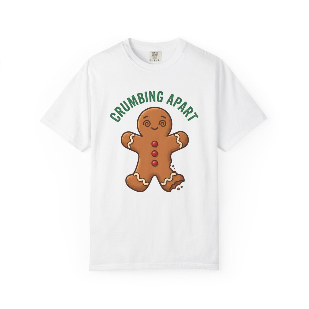 Gingerbread Biscuit Shirt Holiday Festive Gift Women Comic Tee Gingerbread Man T-Shirt Christmas Fan Cartoon Tshirt Merry Graphic Retro