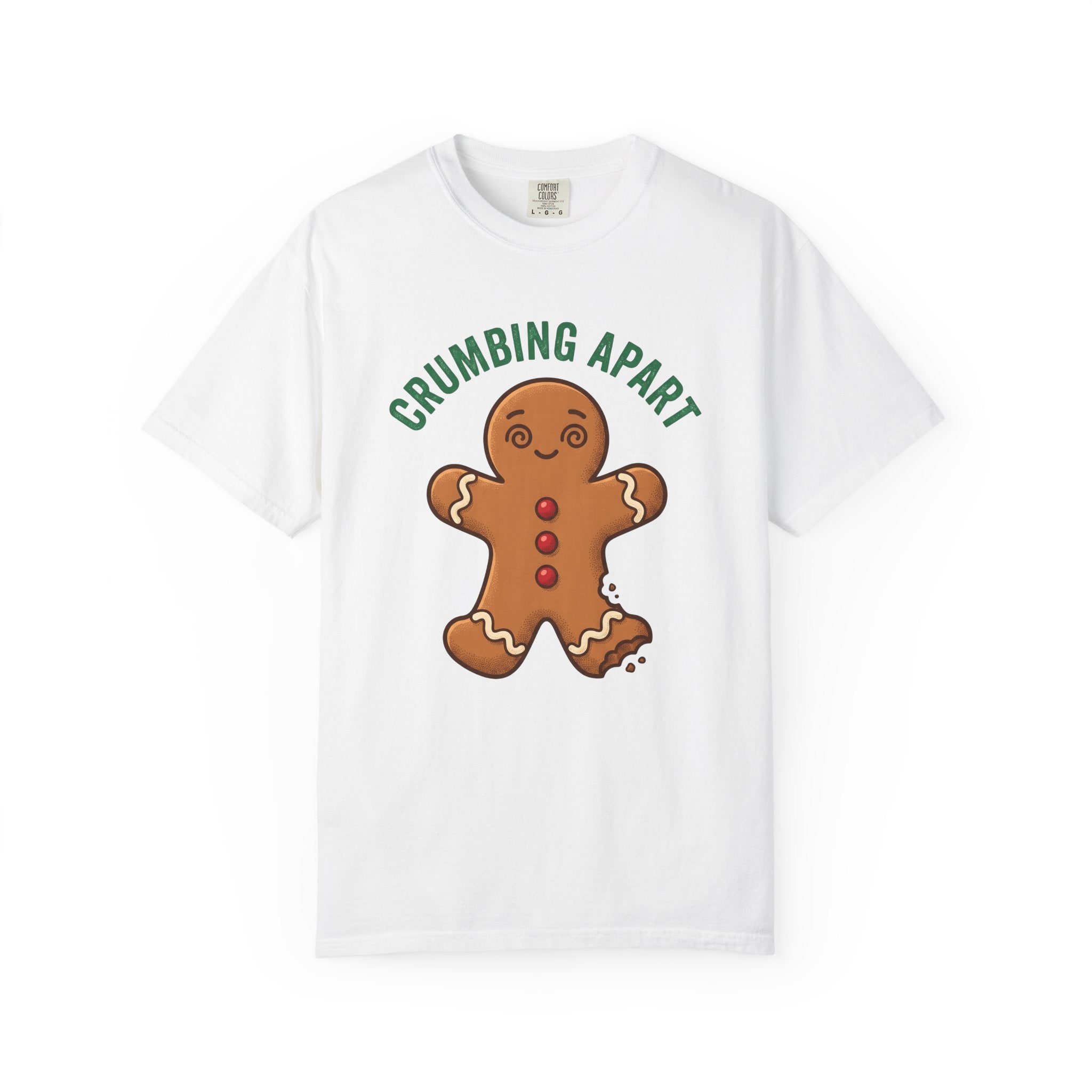 Gingerbread Biscuit Shirt Holiday Festive Gift Women Comic Tee Gingerbread Man T-Shirt Christmas Fan Cartoon Tshirt Merry Graphic Retro