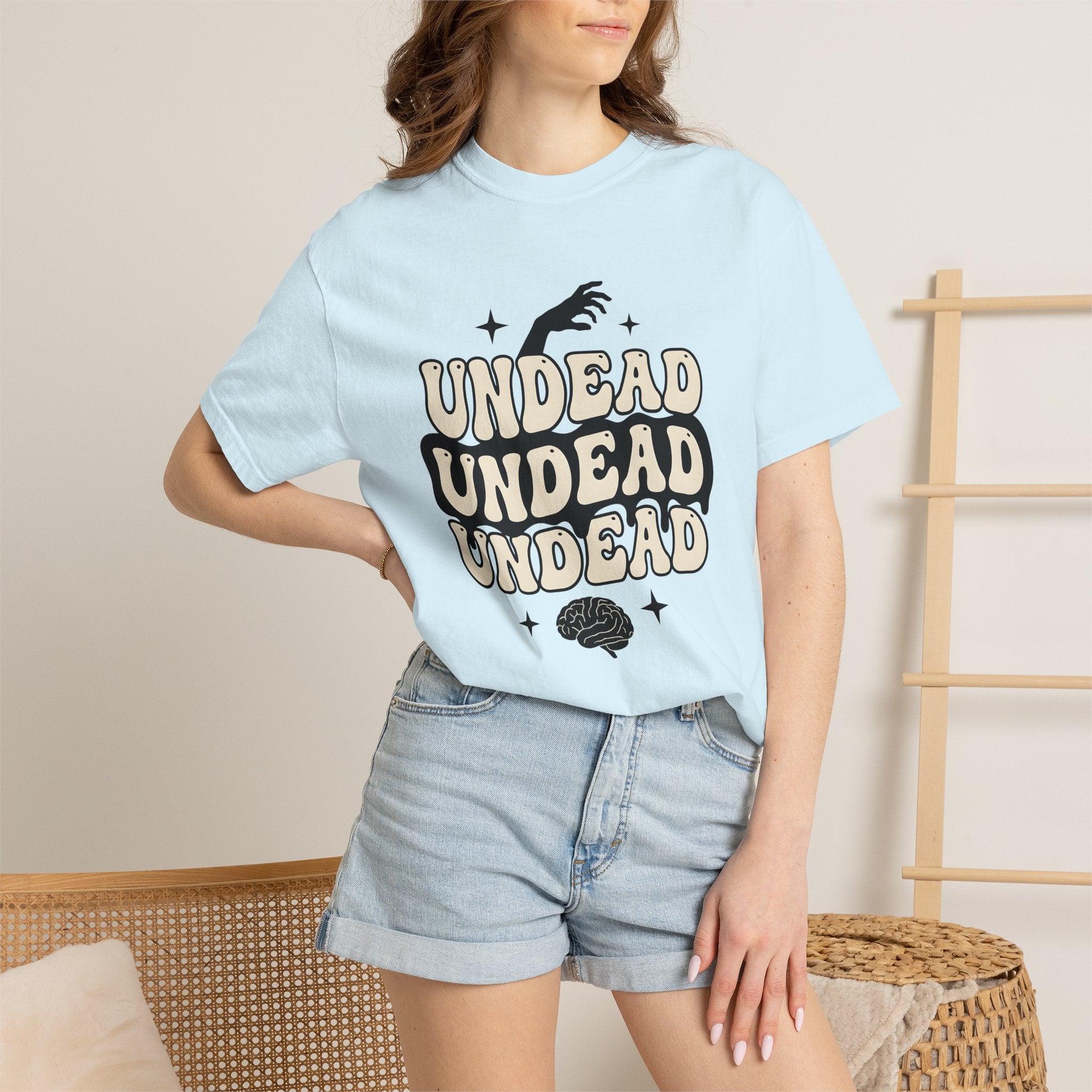 Ghoul Hand Shirt Halloween Punk Gift Women Haunted Tee Zombie Hand T-Shirt Horror Fan Creepy Tshirt Punk Graphic Old School Mind Tshirt