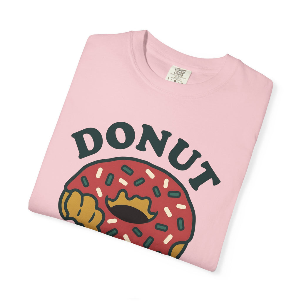 Chocolate Donut Shirt Desserts Brunch Gift Women Comic Tee Donuts T-Shirt Pastry Fan Cartoon Tshirt Breakfast Graphic Vintage Candy Tshirt
