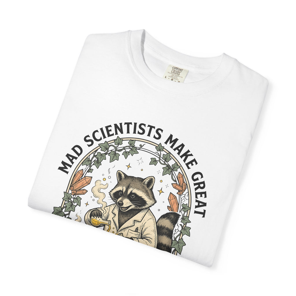 Raccoon Biologist Shirt Teacher Critters Gift Women Rustic Tee Wildlife Biologist T-Shirt Educator Enthusiast Animal Graphic Tshirt Outline