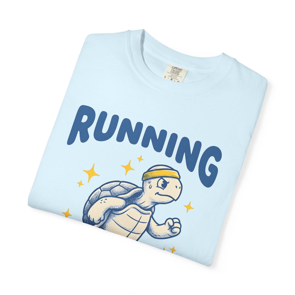 Jogging Turtle Shirt Sports Jokes Gift Women Comic Tee Turtle T-Shirt Athlete Fan Cartoon Tshirt Humor Graphic Vintage Sparkles Tshirt