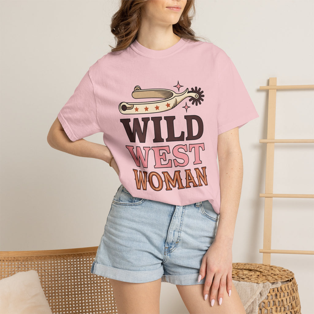 Cowboy Spur Shirt Cowgirl Cowboy Gift Women Country Tee Spur T-Shirt Rodeo Fan Rustic Tshirt Cowboy Graphic Hand Drawn Star Shape Tshirt
