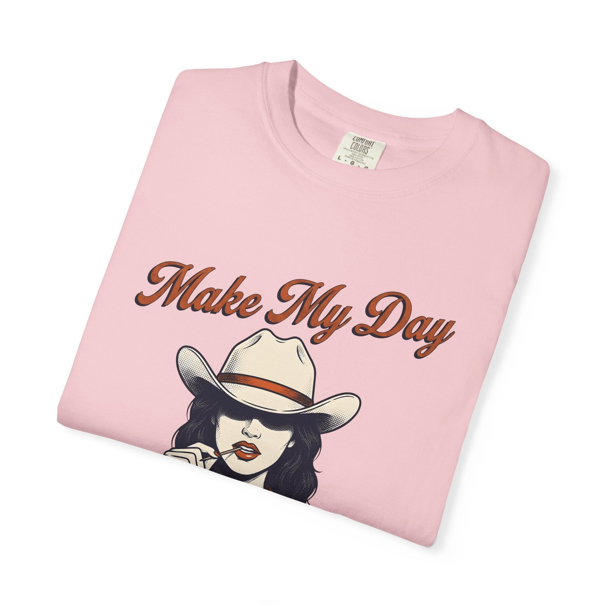 Cowgirl Print Shirt Cowgirl Cowboy Gift Women Distressed Tee Western Tee Rodeo Fan Vintage Tshirt Cowboy Graphic Classic Western Hat Tshirt