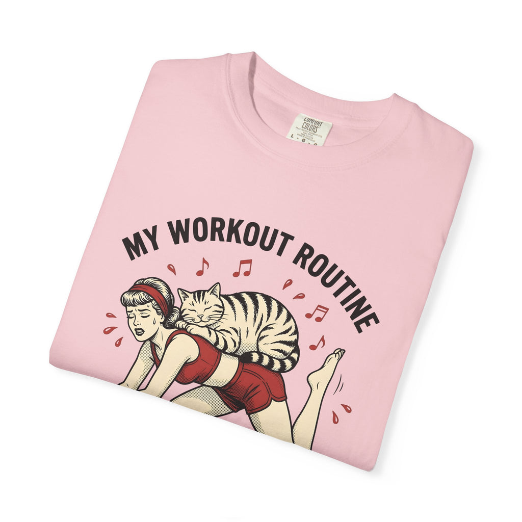 Lady Feline Shirt Cat Training Gift Women Retro Comic Tee Cat Lady T-Shirt Cat Fan Vintage Tshirt Coaching Graphic Classic Tune Notes Tshirt