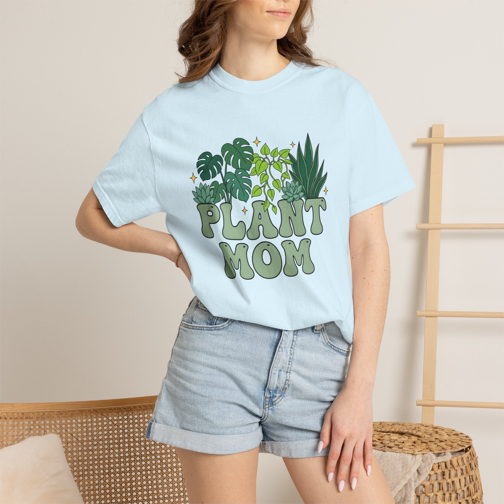 Potted Plants Shirt Plant Mom Horticulture Gift Women Pop Art Tee Houseplants T-Shirt Gardener Enthusiast Pop Artistic Tshirt Gardening
