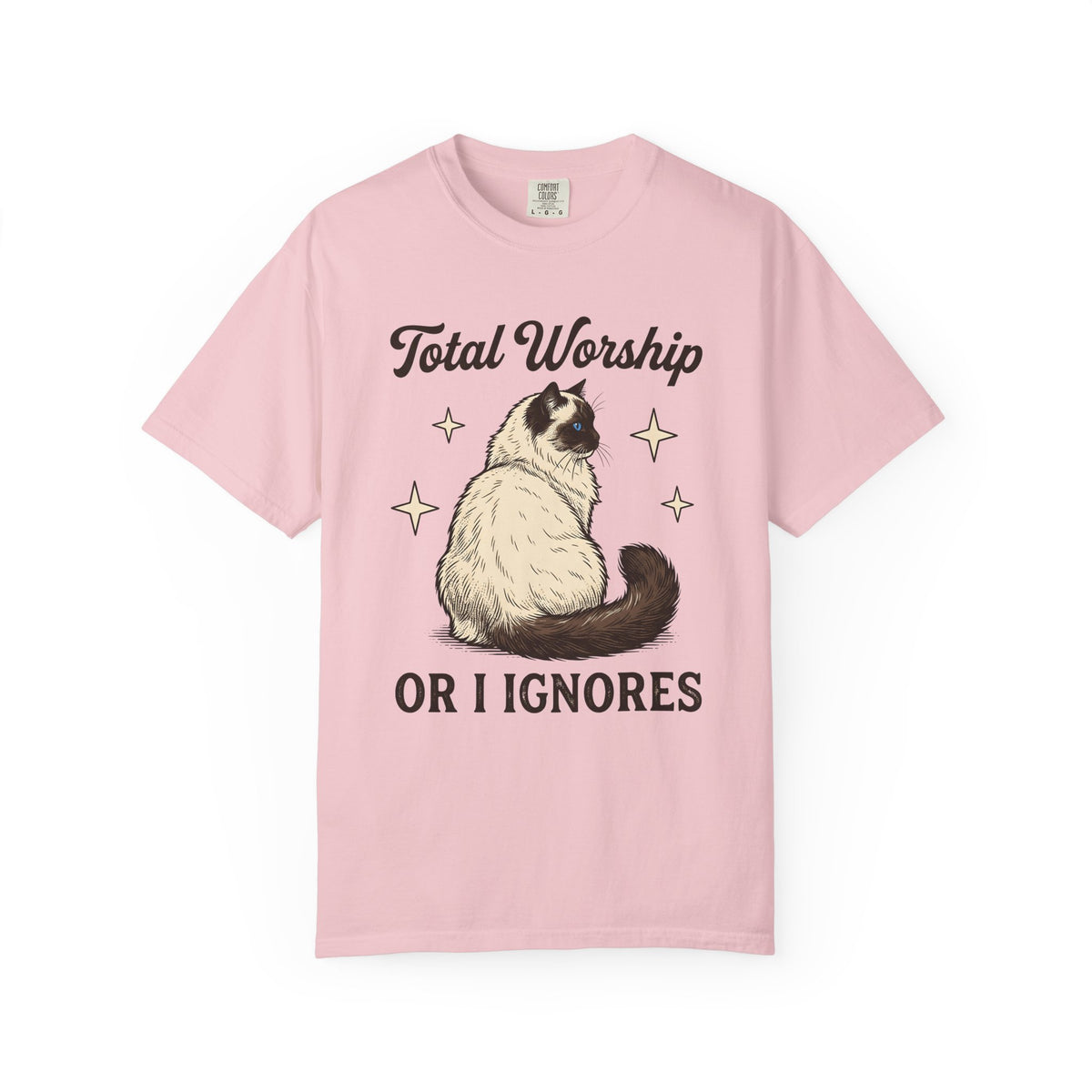 Siamese Cat Shirt Cat Animal Gift Women Vintage Tee Siamese T-Shirt Cat Fan Feline Tshirt Retro Illustration Hand Drawn Stars Tshirt