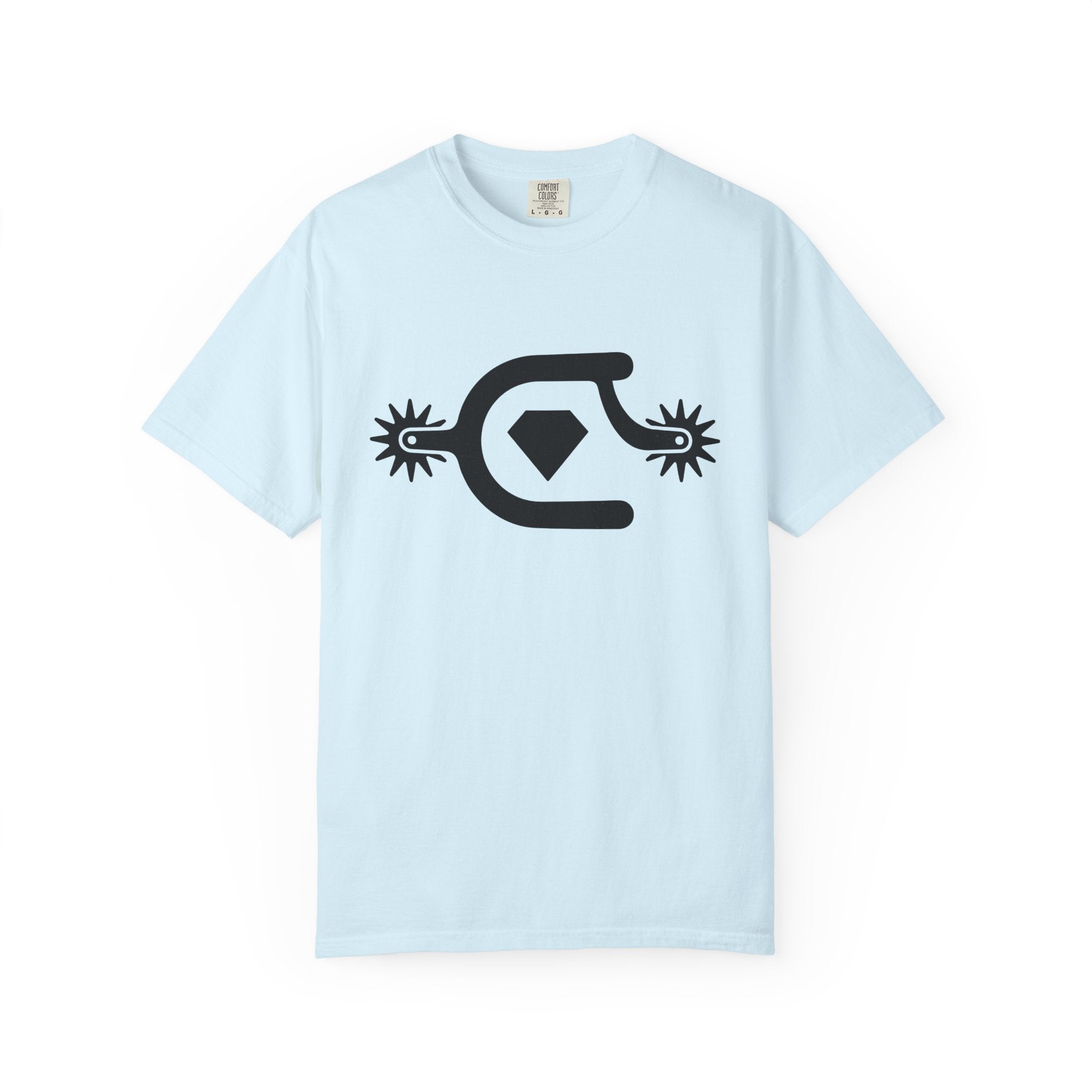 Cowboy Spurs Shirt Cowgirl Cowboy Gift Women Line Art Tee Riding Gear T-Shirt Rodeo Fan Minimalist Tshirt Cowboy Graphic Classic Geometric