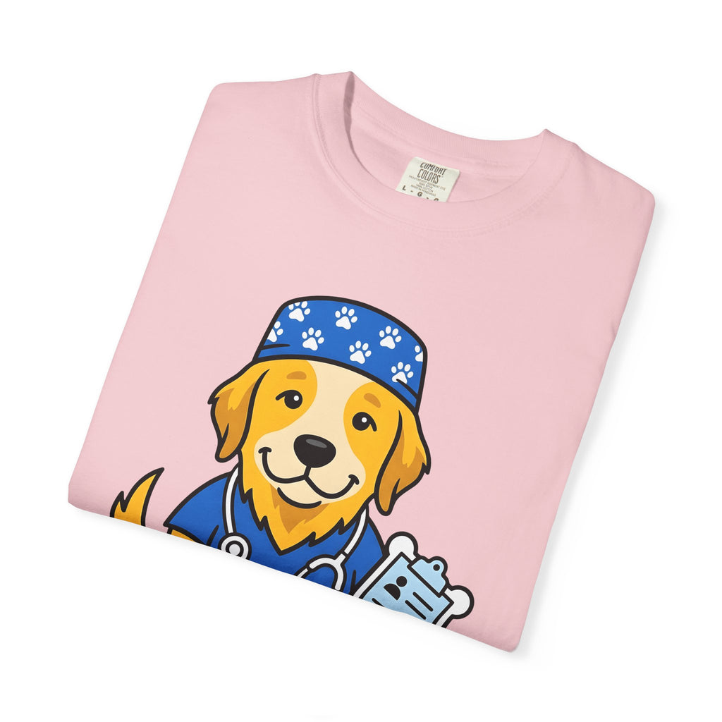 Dog Medical Nurse Shirt Nurses Creatures Gift Women Illustrated Tee Veterinary Nurse T-Shirt Nursing Enthusiast Cartoon Tshirt Animal
