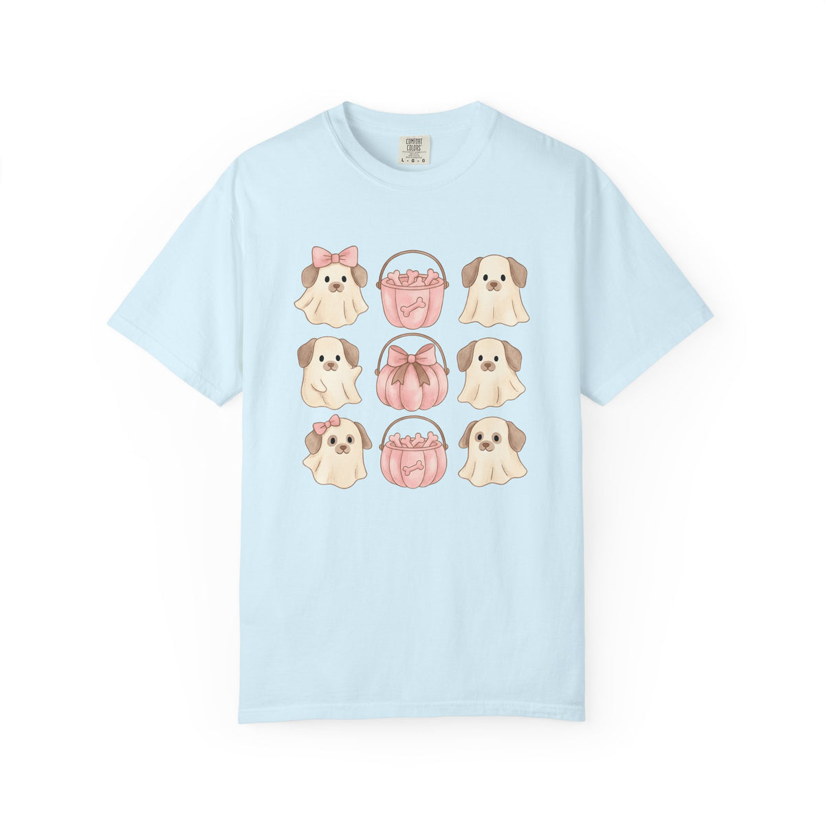 Spooky Dog Shirt Halloween Pet Owner Gift for Women Adorable Tee Canine T-Shirt