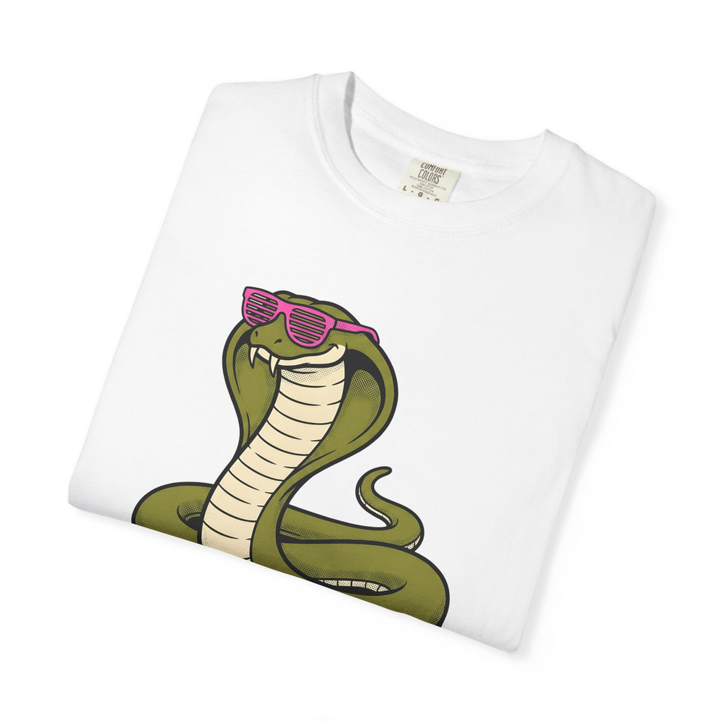 Reptile Sunglasses Shirt Funny Creatures Gift Women Caricature Tee Reptile Shades T-Shirt Comedy Fan Cartoon Tshirt Animal Graphic Old