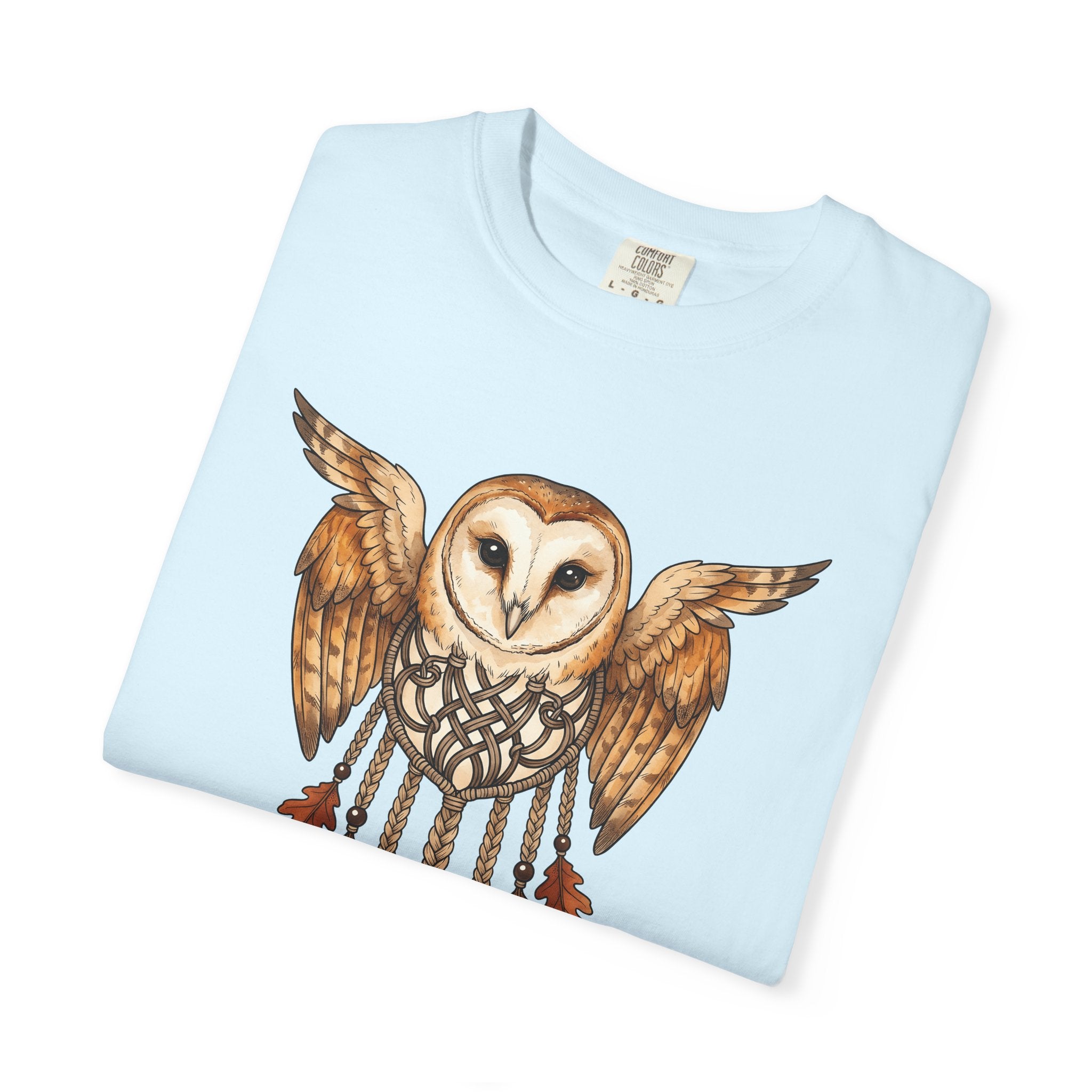 Owl Dream Catcher Shirt Boho Chic Fauna Gift Women Ethnic Tee Dreamcatcher T-Shirt Bohemian Enthusiast Tribal Tshirt Wildlife Graphic Line