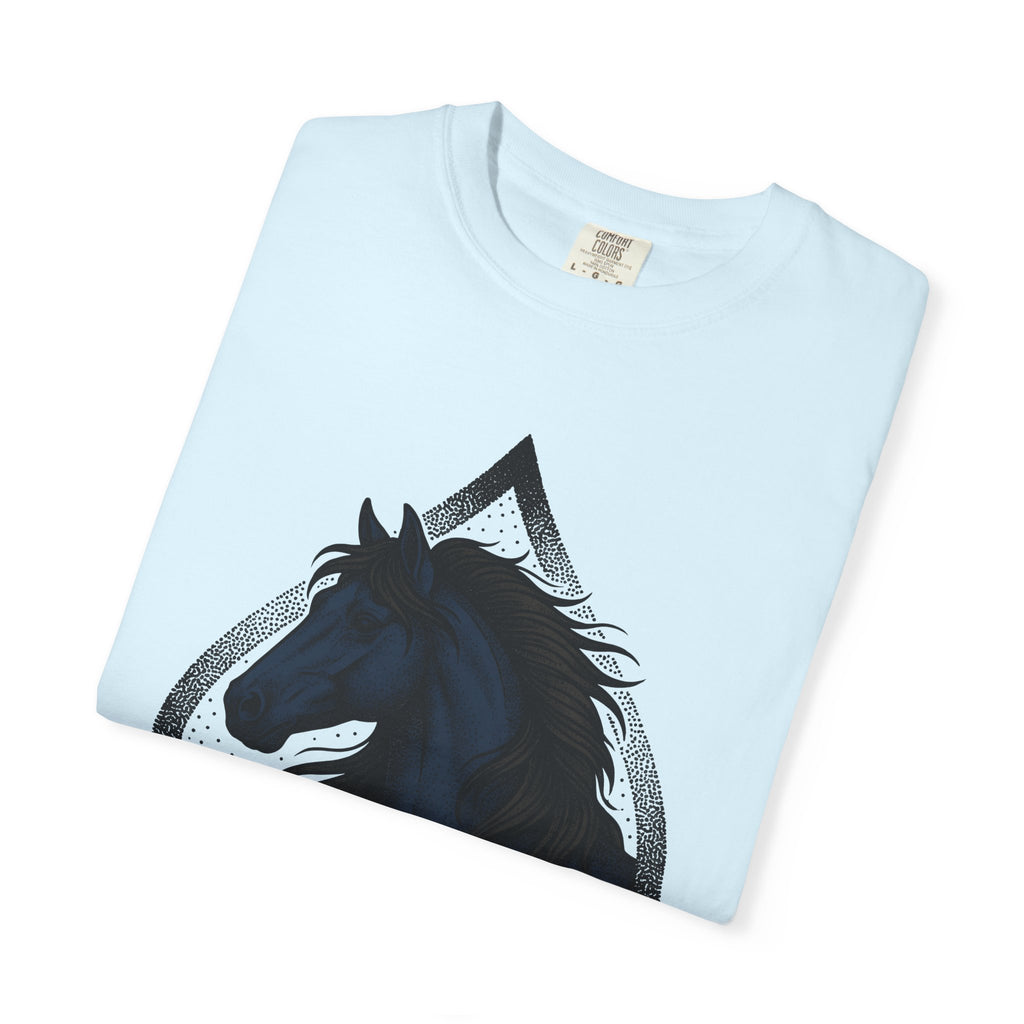 Horse Ace Shirt Cowgirl Cowboy Gift Women Traditional Tee Stallion T-Shirt Rodeo Fan Classic Tshirt Cowboy Graphic Retro Hair Tshirt
