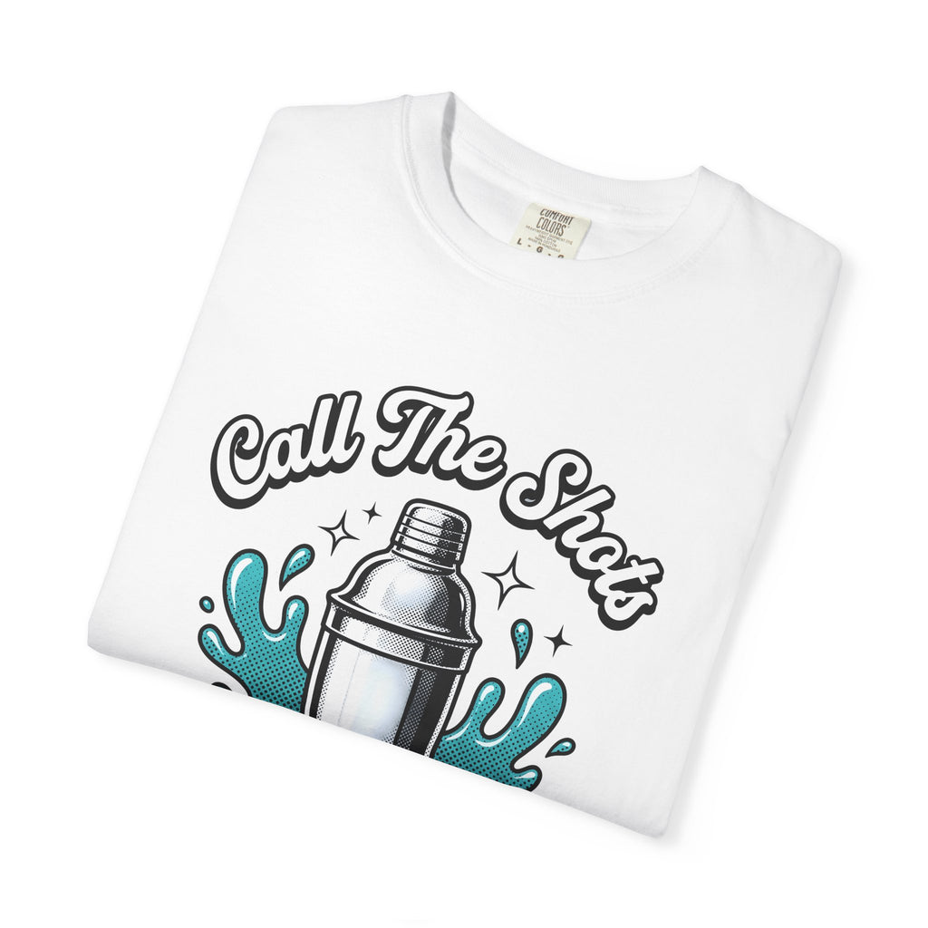 Drink Shaker Shirt Funny Mixology Gift Women Graphic Tee Cocktail Shaker T-Shirt Humor Fan Typography Tshirt Bartending Graphic Design