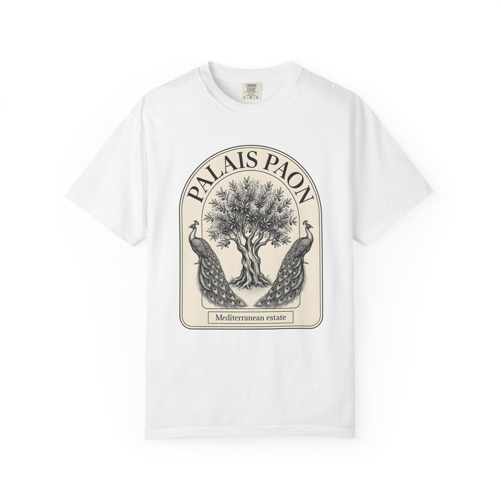 Peacock Tree Shirt Nature Animal Gift Women Vintage Tee Peafowl T-Shirt Wildlife Enthusiast Retro Tshirt Wildlife Graphic Hand Drawn Olive