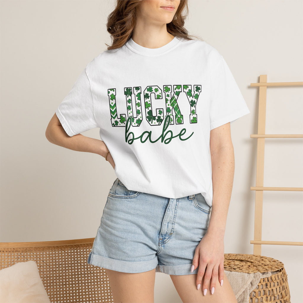 Clover Motif Shirt St Patrick's Day Event Gift Women Cheerful Tee Shamrock T-Shirt St Patricks Fan Retro Tshirt Party Graphic Old School