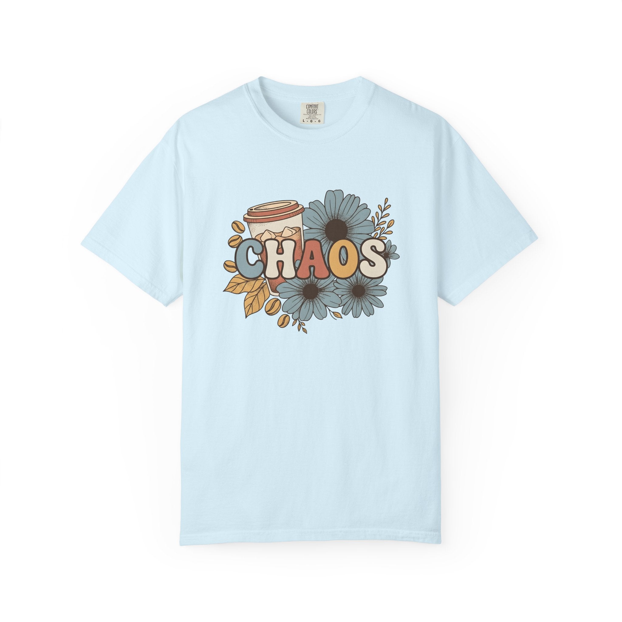 Coffee Cup Floral Shirt Mom Coffee Gift Women Boho Tee Mug T-Shirt Mother Fan Coffee Mug Graphic Retro Daisies Tshirt