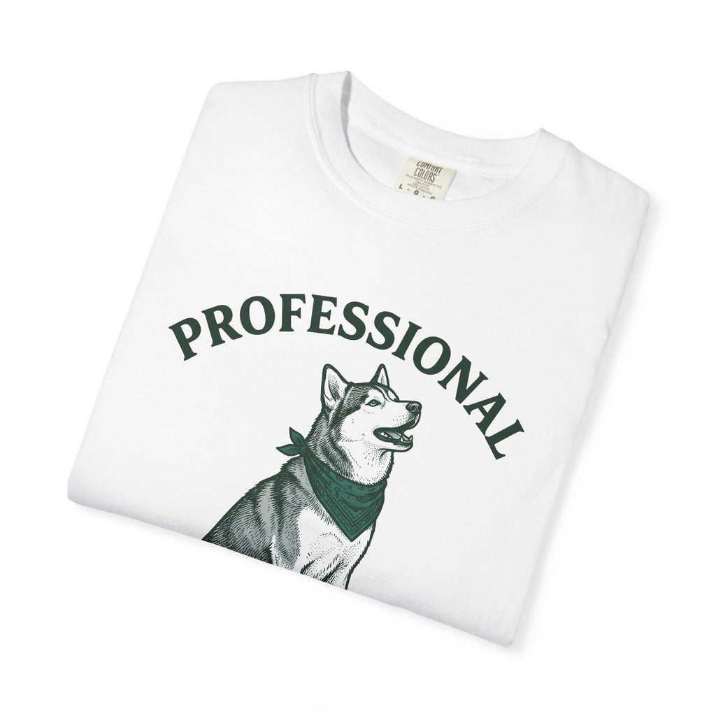 Husky Puppy Shirt Dog Animal Gift Women Retro Tee Siberian Husky T-Shirt Dog Fan Canine Graphic Tshirt Sketch Scarf Tshirt