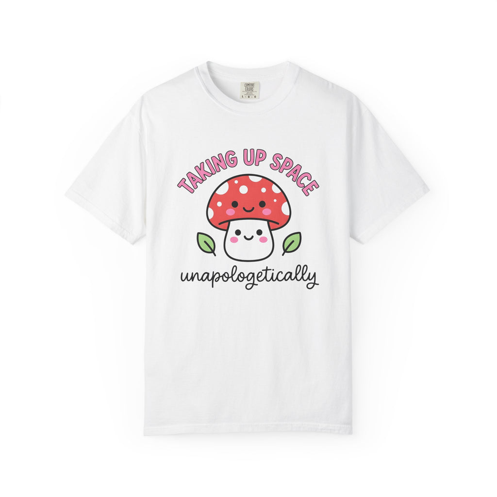 Sweet Mushroom Shirt Funny Encouragement Gift Women Playful Tee Fungus T-Shirt Humor Fan Cartoon Tshirt Motivational Graphic Animation