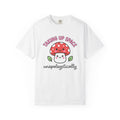 Sweet Mushroom Shirt Funny Encouragement Gift Women Playful Tee Fungus T-Shirt Humor Fan Cartoon Tshirt Motivational Graphic Animation