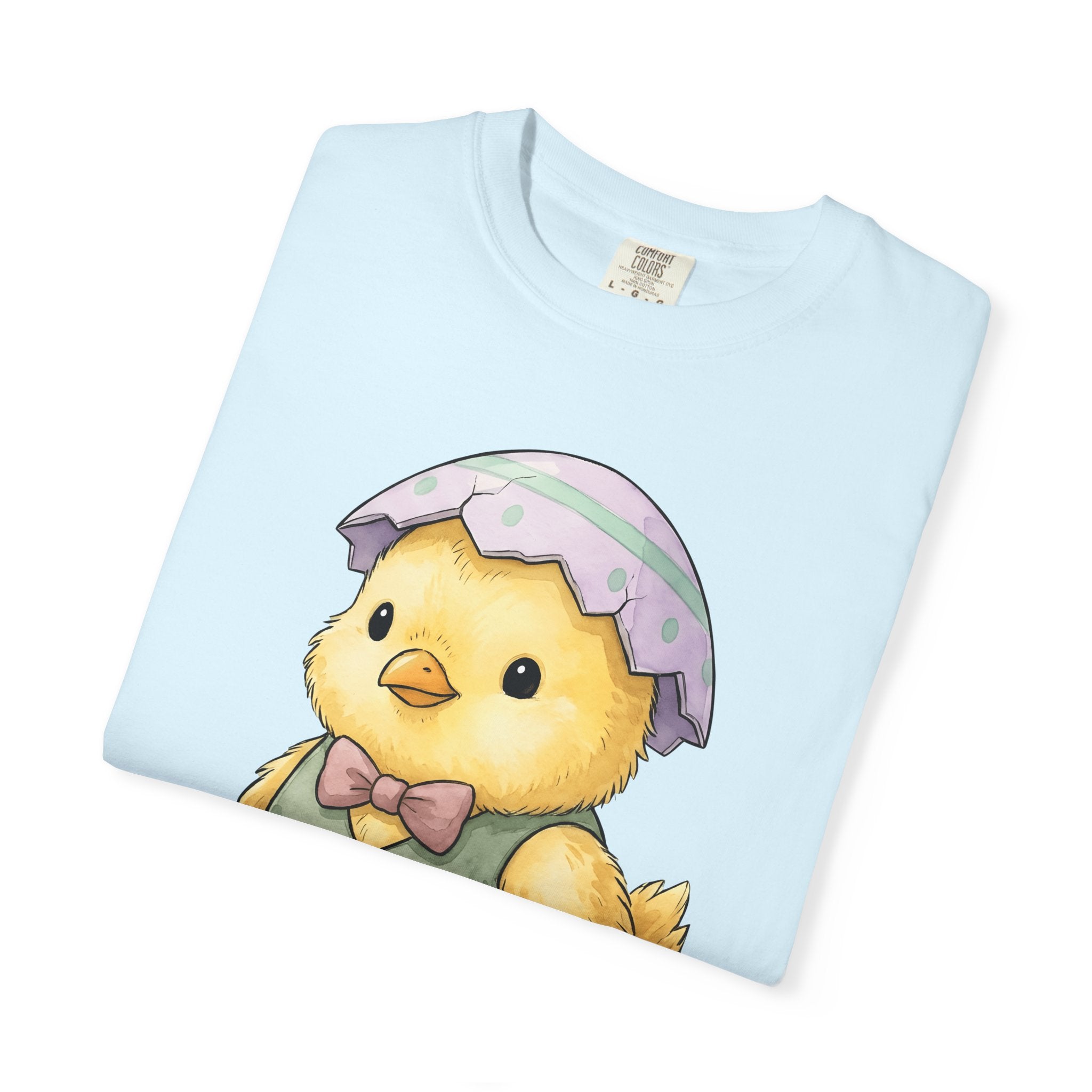 Baby Chick Shirt Easter Animal Gift Women Cute Tee Chick T-Shirt Easter Fan Chickling Tshirt Creature Graphic Watercolor Egg Shell Tshirt