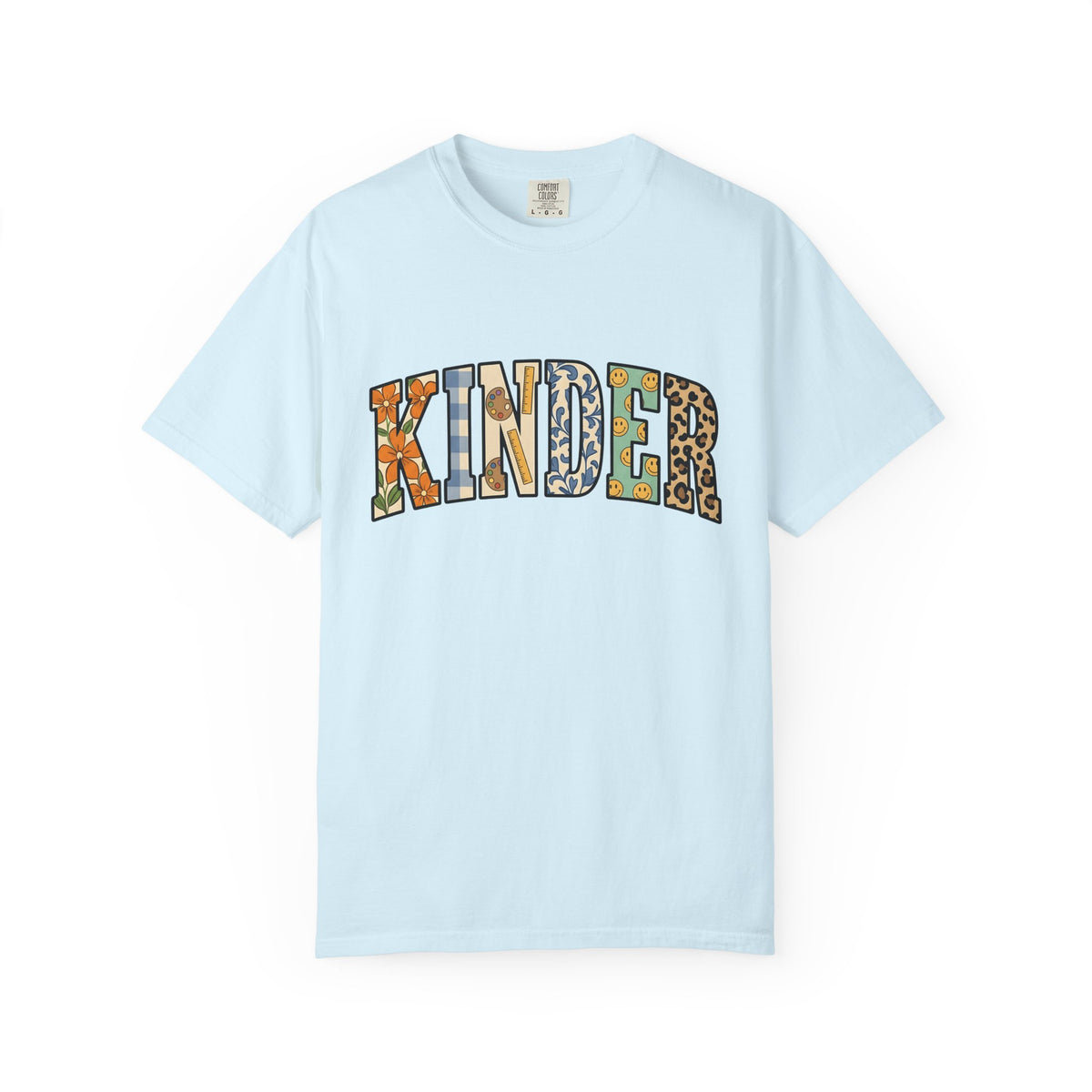 Kindergarten Graphic Shirt Teacher School Gift Women Playful Tee Preschool T-Shirt Educator Enthusiast Fun Tshirt Education Graphic Retro