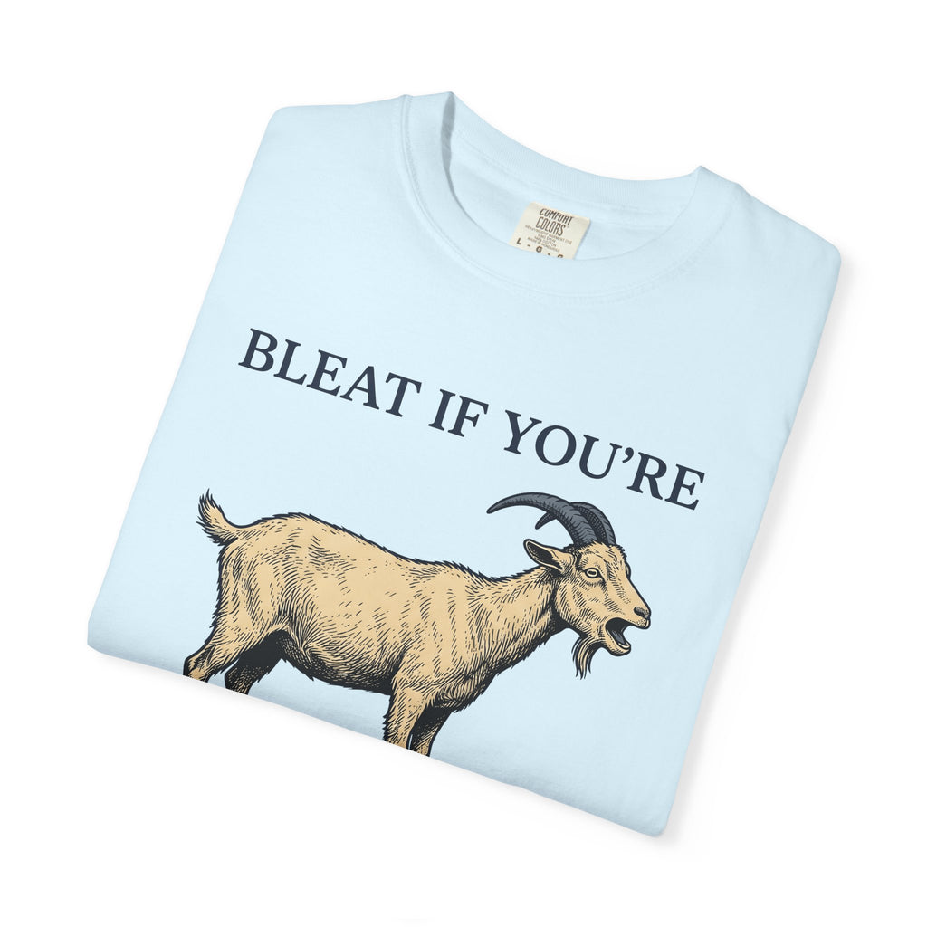 Goat Drawing Shirt Funny Wildlife Gift Women Classic Tee Kid T-Shirt Humor Fan Vintage Tshirt Animal Graphic Doodle Twisted Horns Tshirt