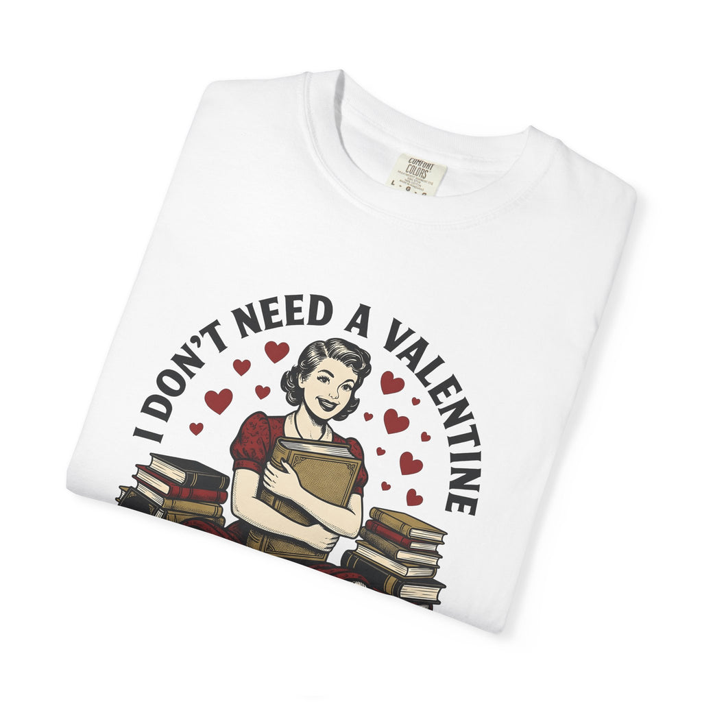 Lady Books Shirt Valentine Literature Gift Women Traditional Tee Bookworm T-Shirt Cupid Fan Classic Tshirt Novel Graphic Heritage Romantic