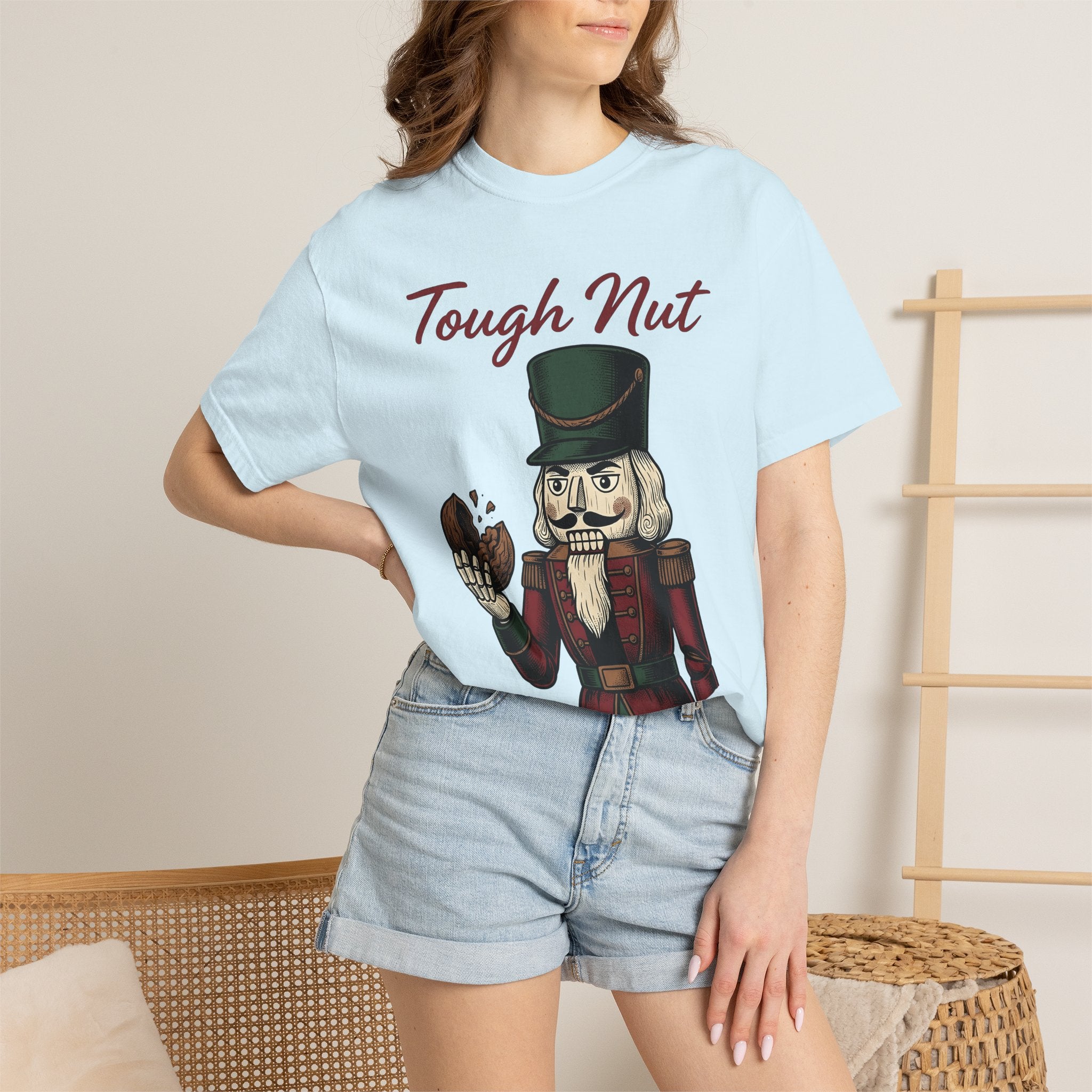 Nutcracker Toy Shirt Christmas Holiday Gift Women Vintage Tee Christmas Soldier T-Shirt Xmas Fan Retro Tshirt Seasonal Graphic Hand Drawn