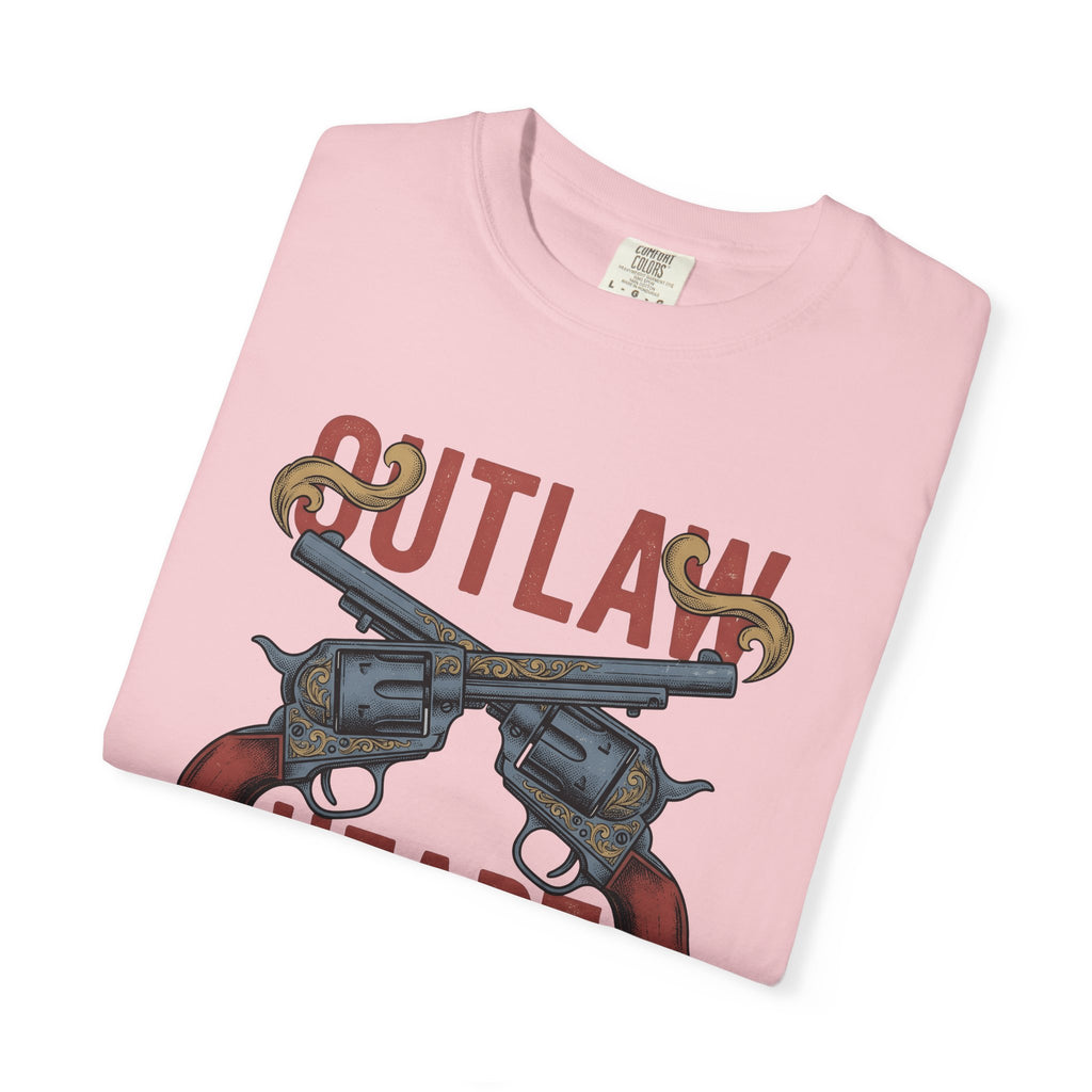 Crossed Revolvers Shirt Cowgirl Western Gift Women Vintage Tee Guns T-Shirt Rodeo Fan Retro Tshirt Wild West Graphic Hand Drawn Smoke Tshirt