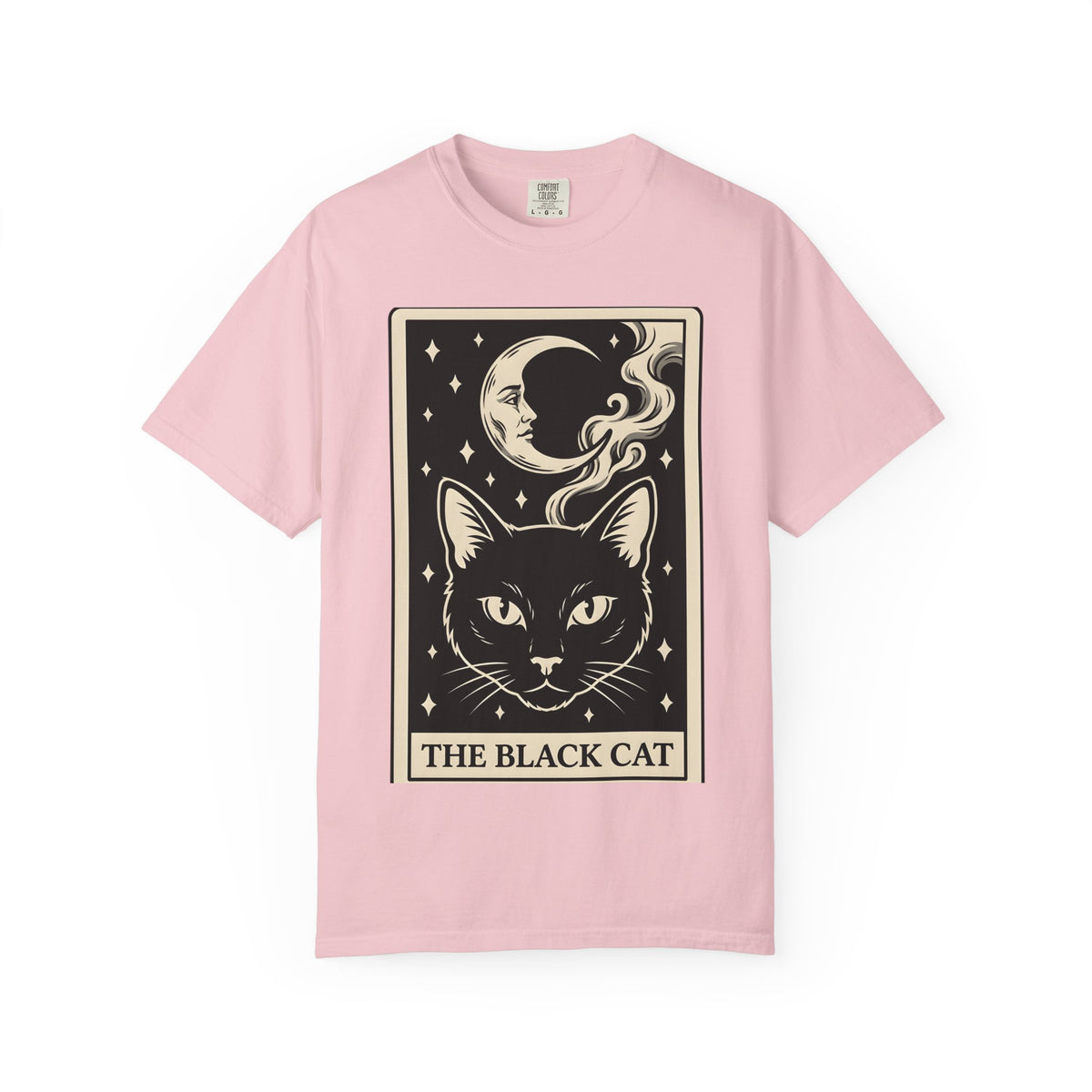 Midnight Cat Shirt Boho Chic Supernatural Unisex Gift Creepy Tee Black Cat
