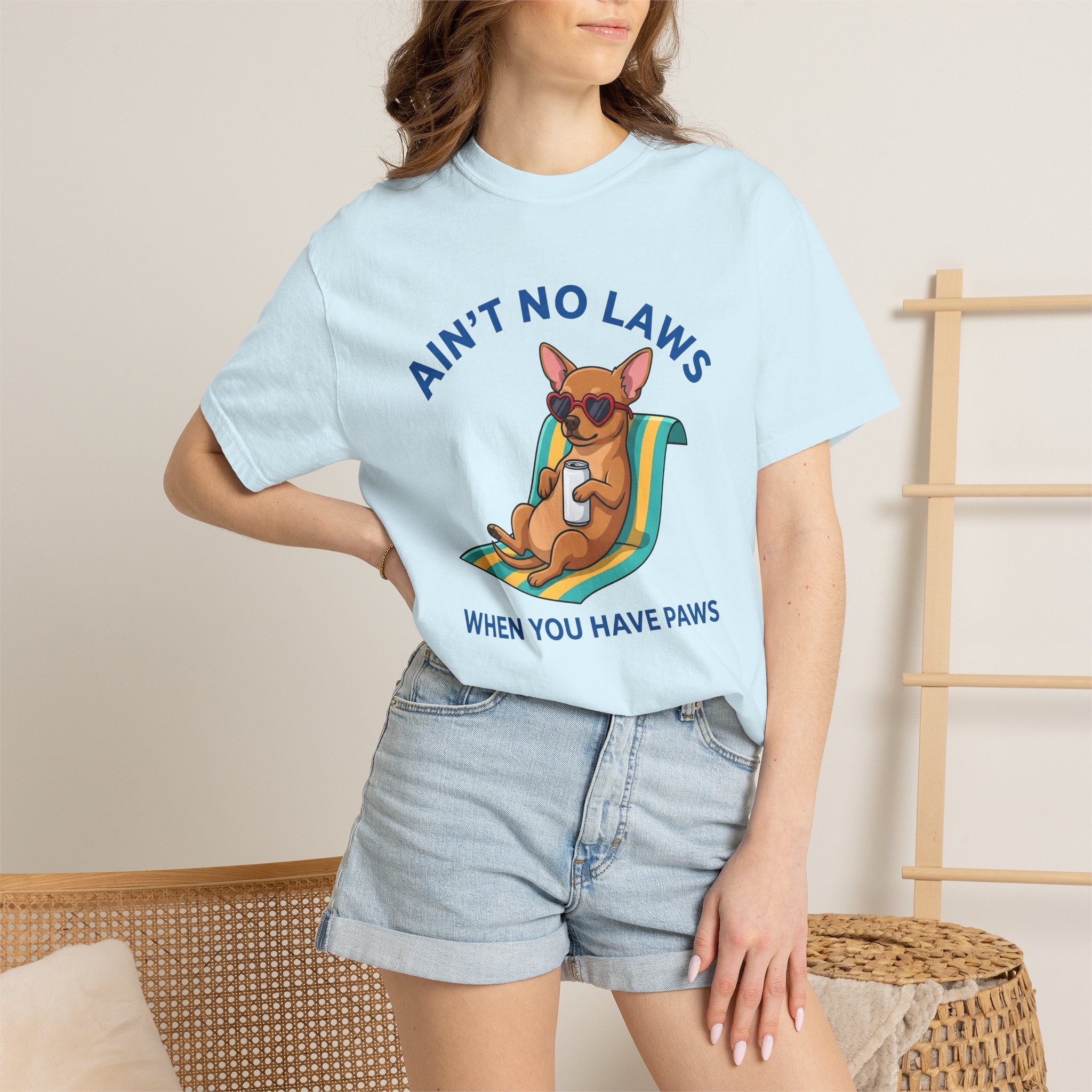 Chihuahua Puppy Dog Shirt Dog Satire Gift Women Animated Tee Puppy T-Shirt Dog Fan Cartoon Tshirt Parody Graphic Old School Eyewear Tshirt